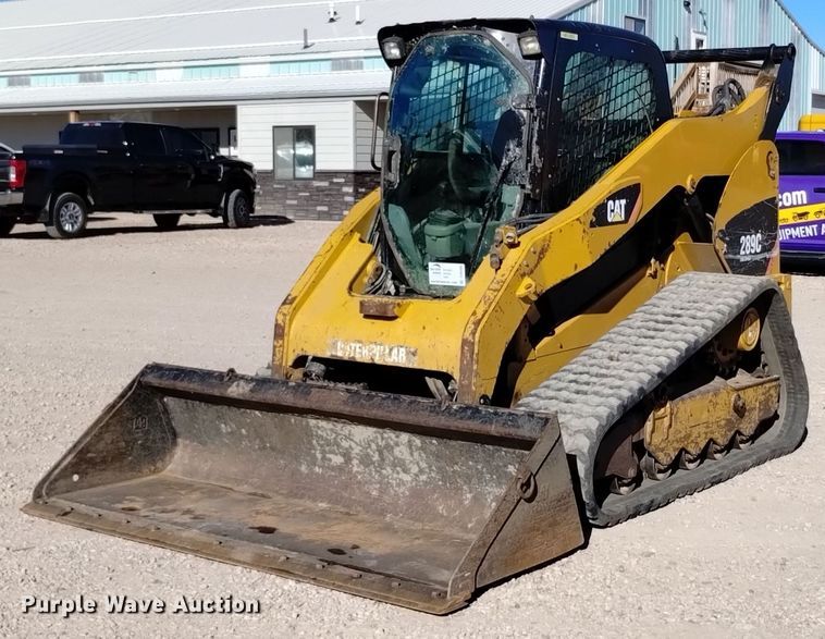 2012 Caterpillar 289C tracked skid steer loader - DV6566