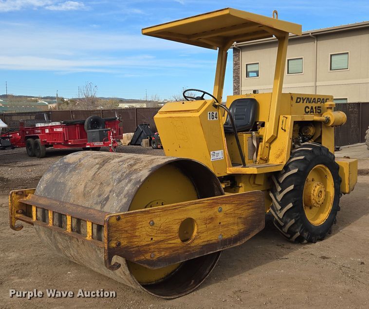 1979 Dynapac CA15 single drum vibratory roller - DV6573