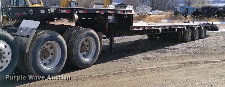 2007 Kaufman 35T drop deck equipment trailer - DV6576