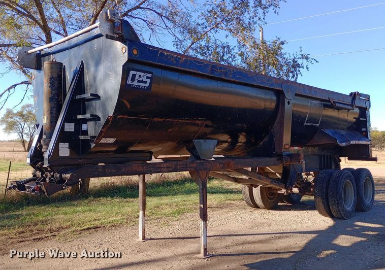 2007 CPS end dump trailer - DW0838