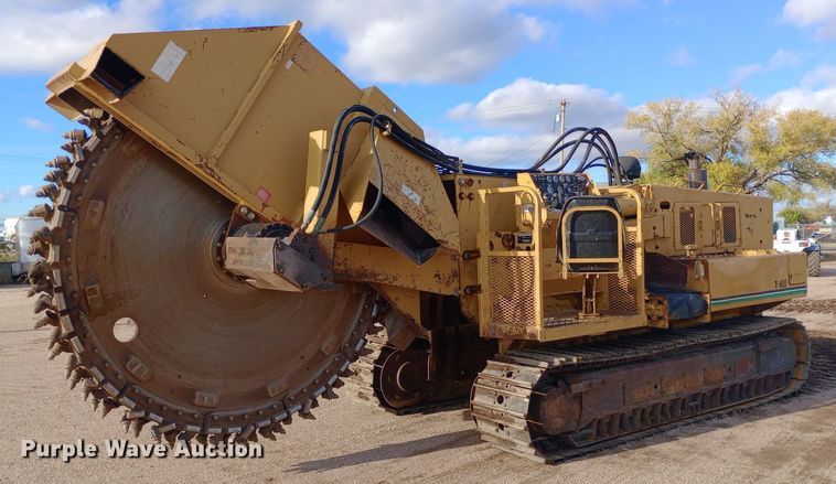 1993 Vermeer T655TR rock saw - DW0849