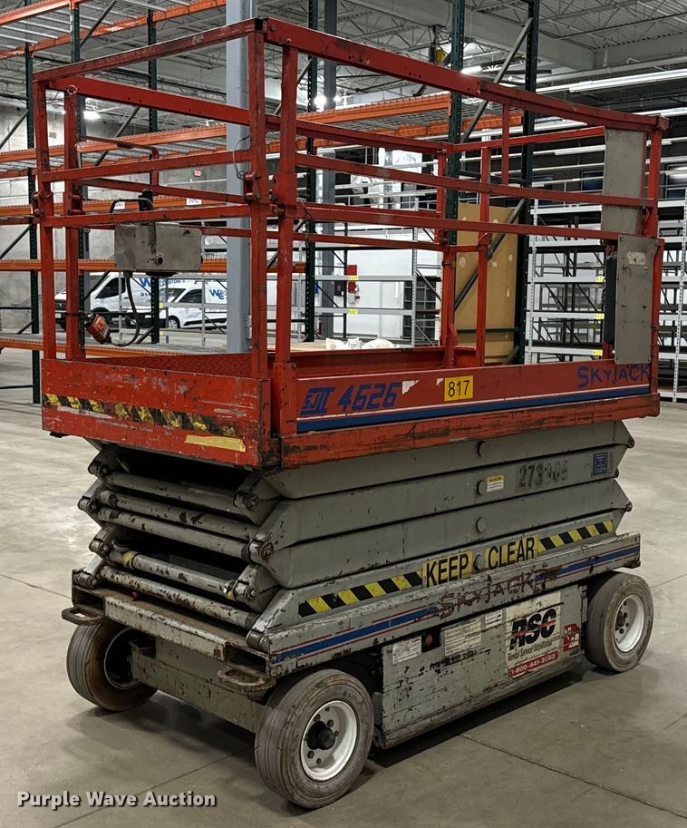 1999 Skyjack SJII- 4626 scissor lift - DW2383
