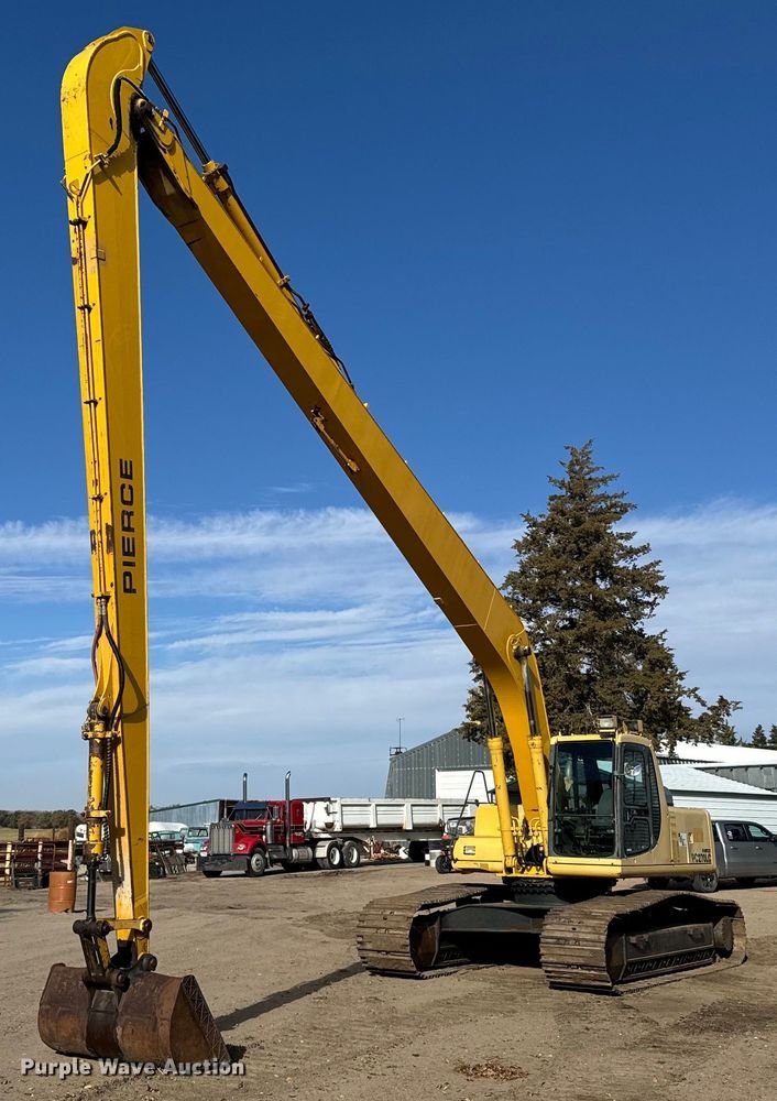 2000 Komatsu PC270LC-6L long reach excavator - DX3723