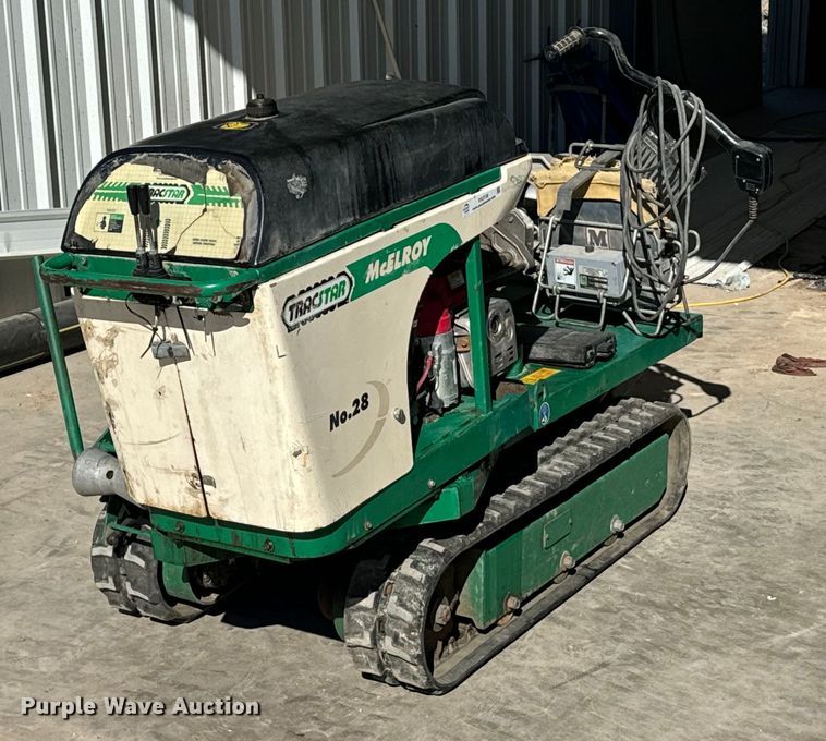 2001 McElroy Track Star 28 T800102 pipe fusion machine - DX3736