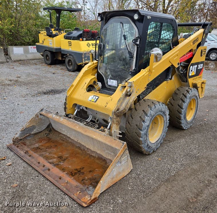 2016 Caterpillar 262D skid steer loader - EE8708