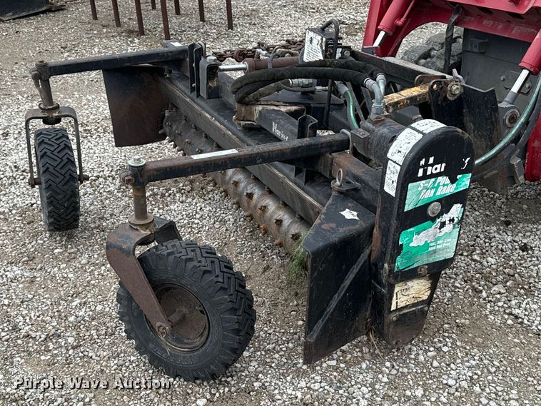 Harley S-6 power box rake skid steer box rake - EG6876