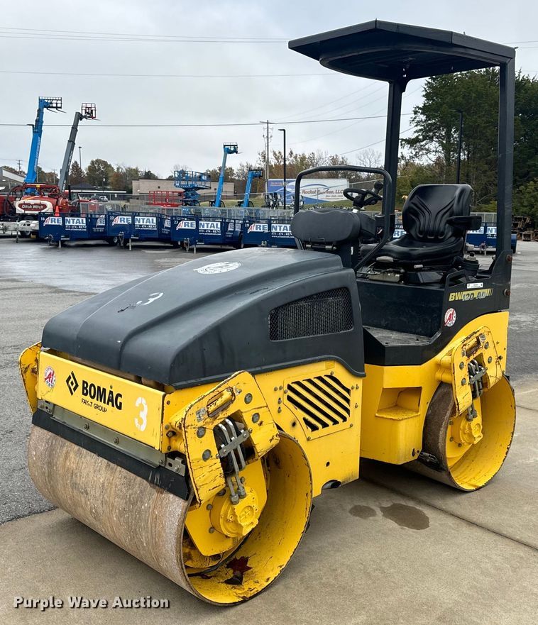 2014 Bomag BW120AD-4 double drum vibratory roller - EH7234