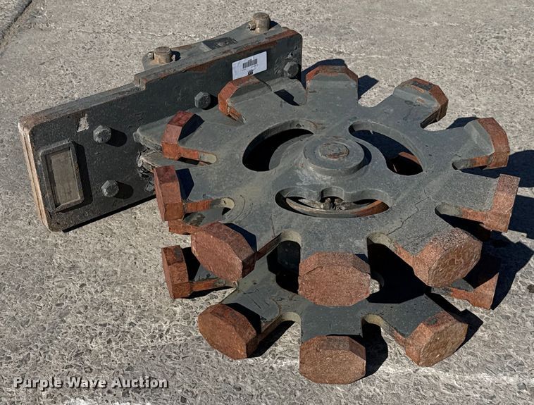 Rockland WB12-2 backhoe compaction wheel - EJ3142