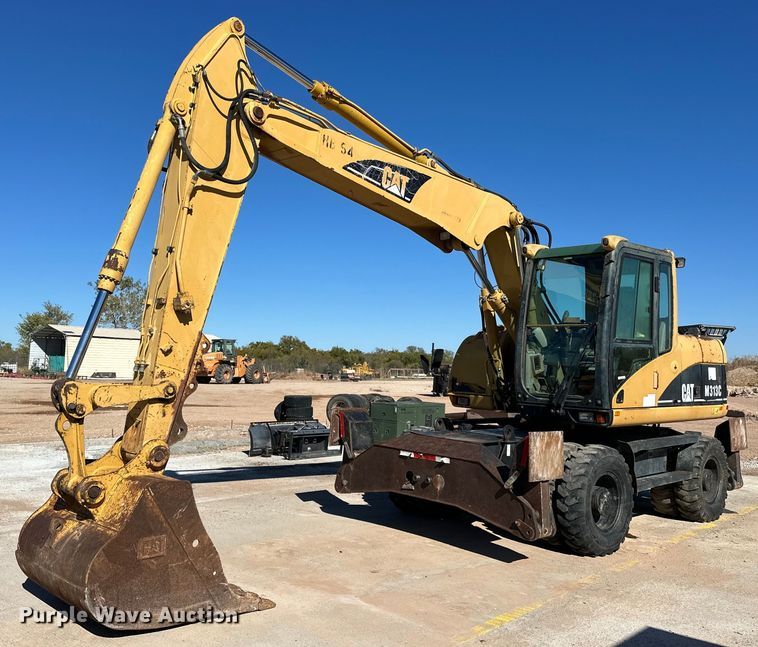 2005 Caterpillar  M313C wheeled excavator - EJ5059