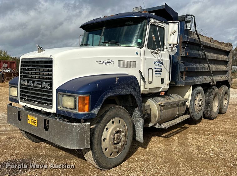 1998 Mack CH600GK dump truck - EJ5080