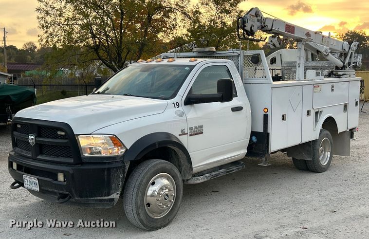 2014 Dodge Ram 4500HD utility / service truck - EK3646