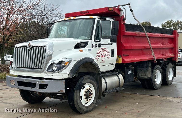 2013 International WorkStar 7500 dump truck - EK3682