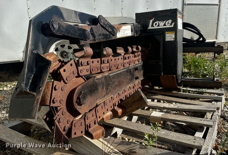 Lowe 14C skid steer trencher - MS9866