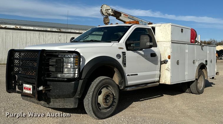 2018 Ford F550 Super Duty XL utility / service truck - MS9952