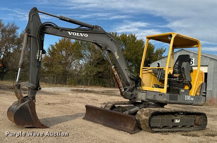 2006 Volvo 284 EC45 Pro mini excavator - MS9954