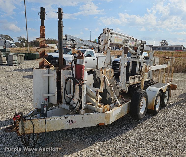 2004 S.D.P. Manufacturing  mini digger derrick  - OJ9032