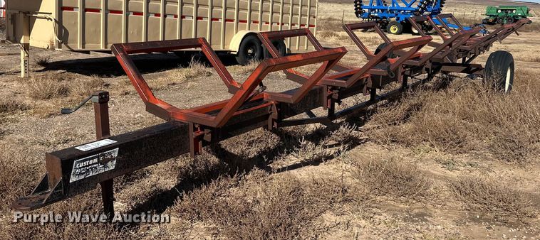 Ag Industries LTD. Custom Built SS6000 hay trailer - DQ3165