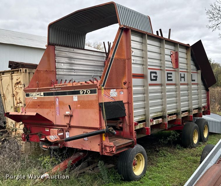 Gehl BU970 silage wagon - DU9579