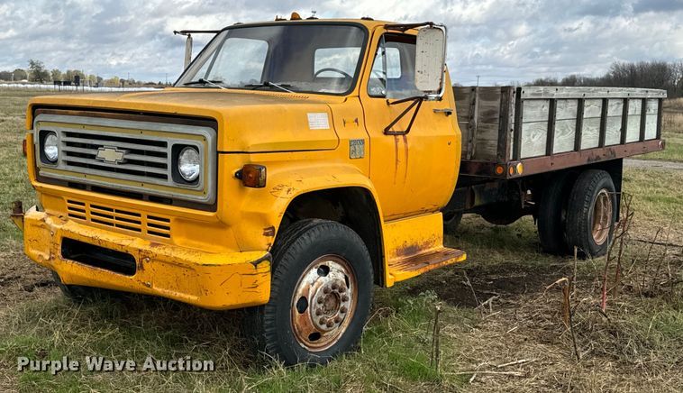 1979 Chevrolet C60 dump flatbed truck - DU9650