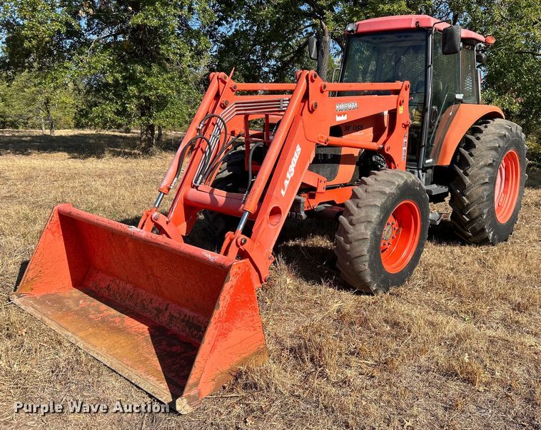 2007 Kubota M105SDSC MFWD tractor - EG2181