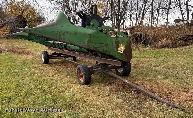 John Deere 220 rigid head - EG6872