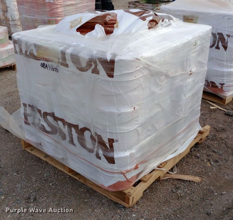 Approximately 48 Hesston Pro 2850-800 twine rolls - EN8527