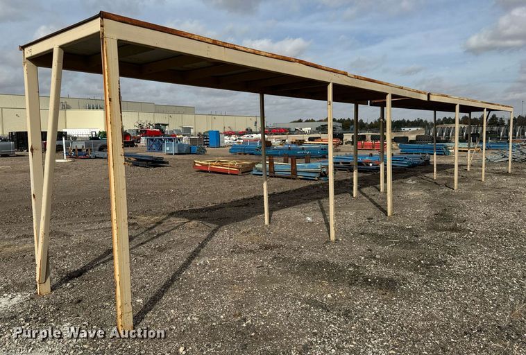 (2) steel shelves - MS9905