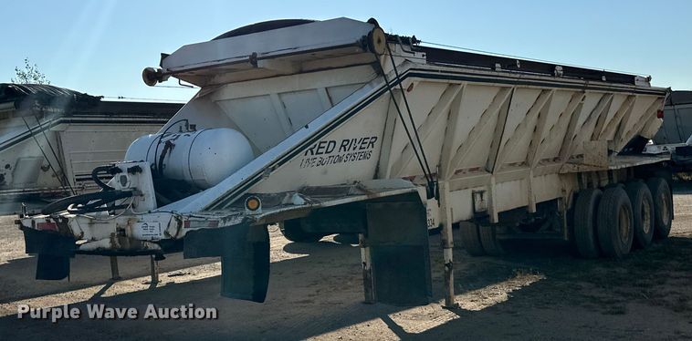 1996 Red River LB334 live bottom trailer - DN0806