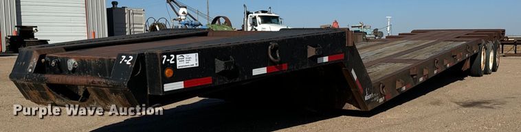 2008 Monarch  drop deck oilfield trailer  - DO1759