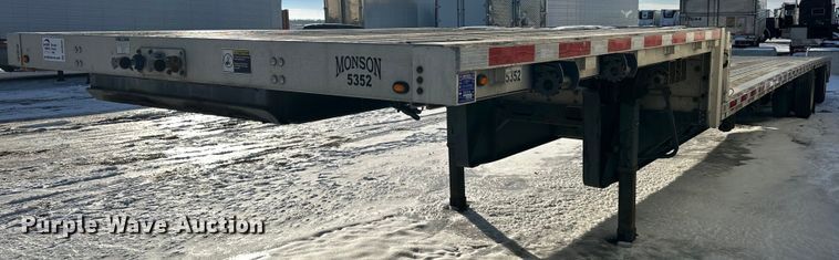 2016 Wilson  CD1080 drop deck equipment trailer - DV0507