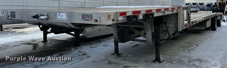 2020 Wilson AD-1080 drop deck equipment trailer - DV0508