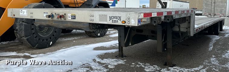 2016 Wilson  CD1080 drop deck equipment trailer - DV0509