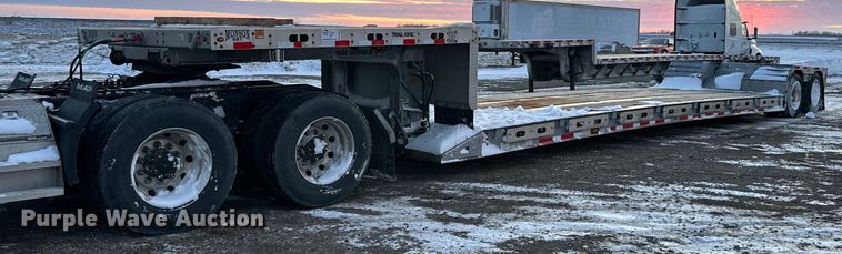 2021 Trail King TK80AMG lowboy equipment trailer - DV0512