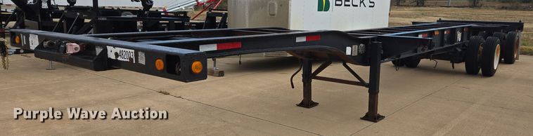 2001 Pratt container trailer - EE7903