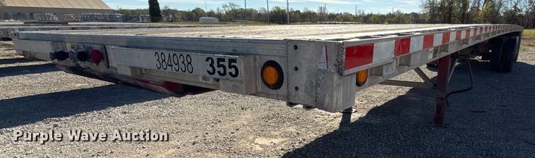 2012 Wilson CF1080 flatbed trailer - EG7880