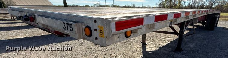 2012 Wilson CF1080 flatbed trailer - EG7882