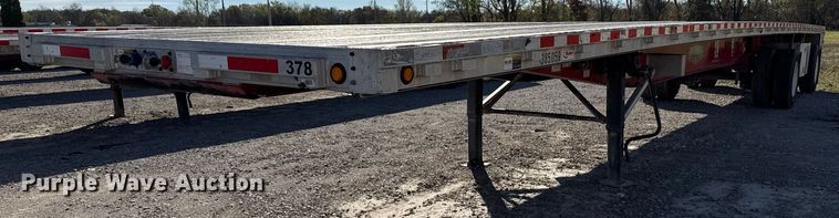 2012 Wilson CF1080 flatbed trailer - EG7884