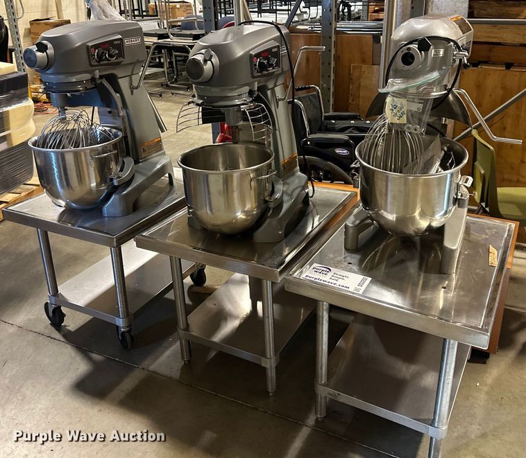(3) Hobart mixers - DS3202