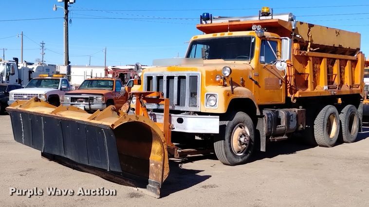 1989 International  2574 dump truck - DV6598