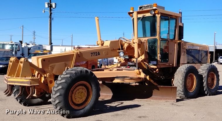 1980 John Deere 772A motor grader - DV6600