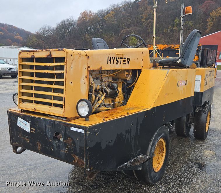 Hyster C530A pneumatic roller - DX1496