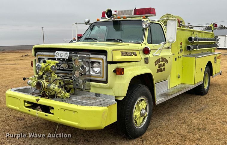 1975 Chevrolet C65 pumper fire truck - DX3738