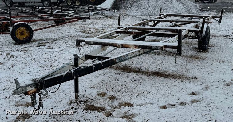 Shop built pipe trailer - DX3760