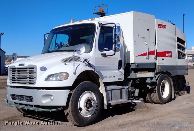 2016 Freightliner Business Class M2 street sweeper truck - EG9967