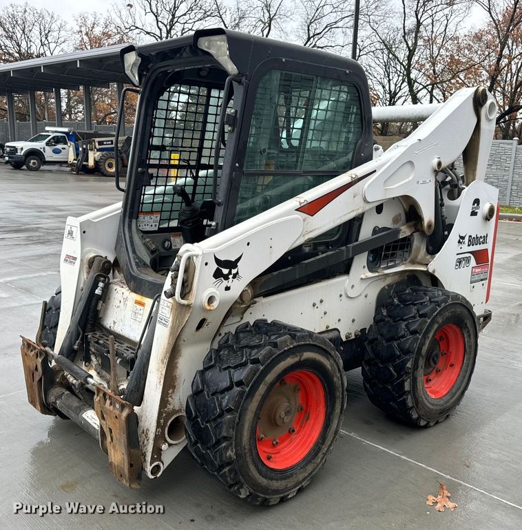 2018 Bobcat S770 skid steer loader - EH7313
