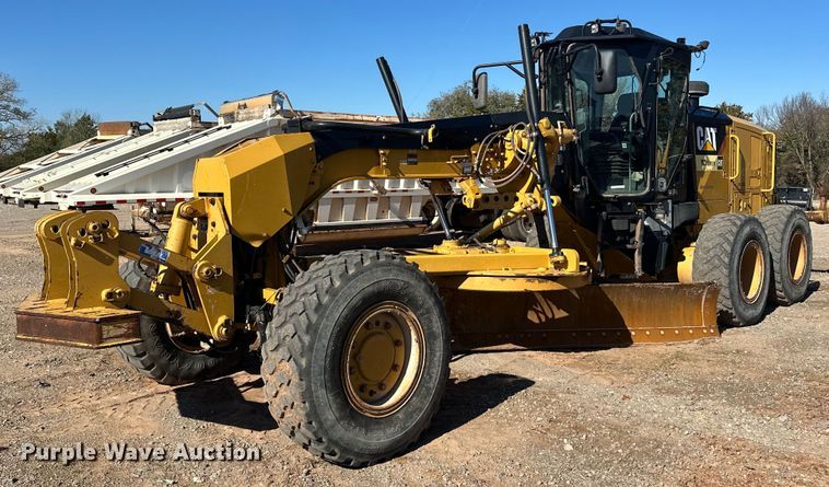 2014 Caterpillar 140M3 AWD motor grader - EJ5140