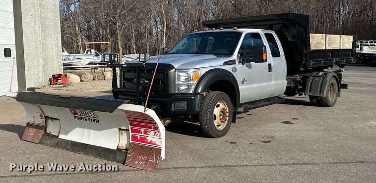 2015 Ford  F550 SuperCab dump truck - EN3003