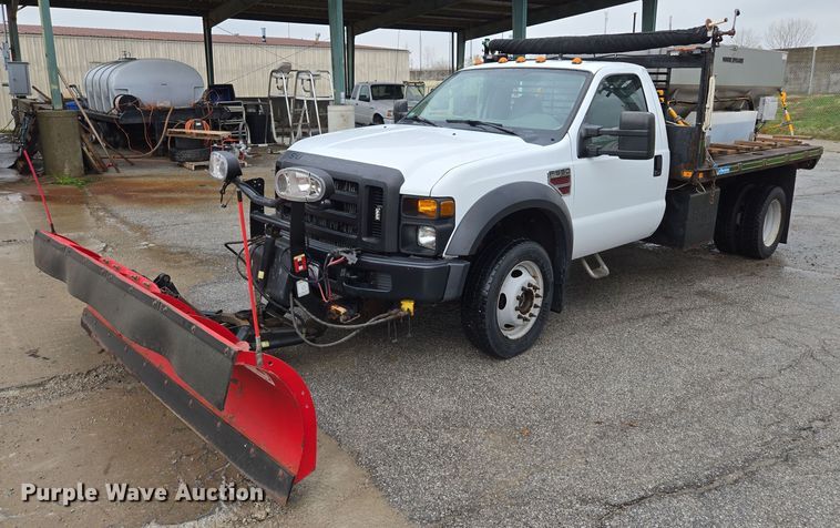2010 Ford  F550 Super Duty XL flatbed truck - EQ3636