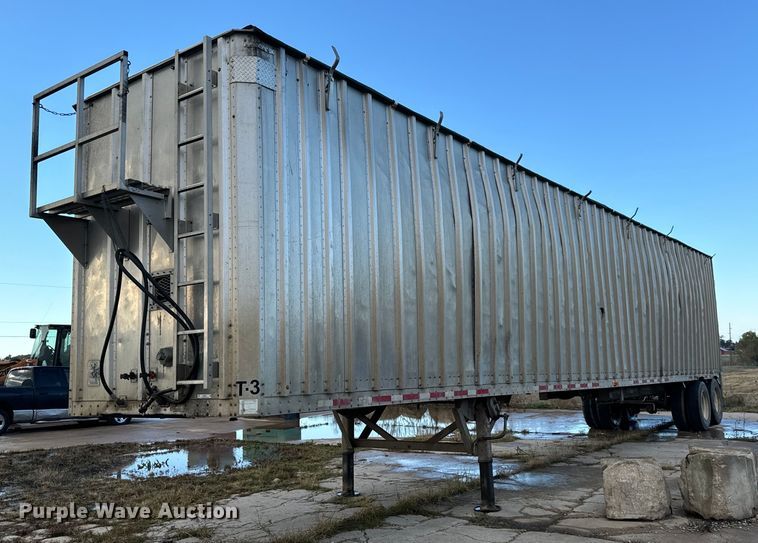 2014 Wilkens  OK2RA23PCFSBX walking floor trailer - MS9974