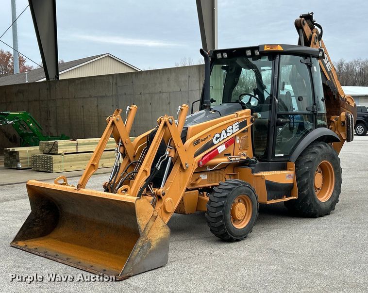 2010 Case 580 Super N backhoe - NJ9608